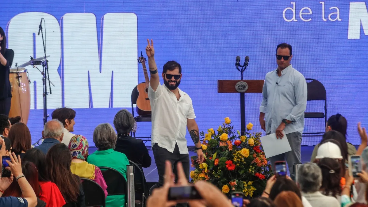 Presidente Boric Encabeza Acto Por El Día De La Mujer Y Anuncia Reforma Para La Igualdad En Elecciones (2)