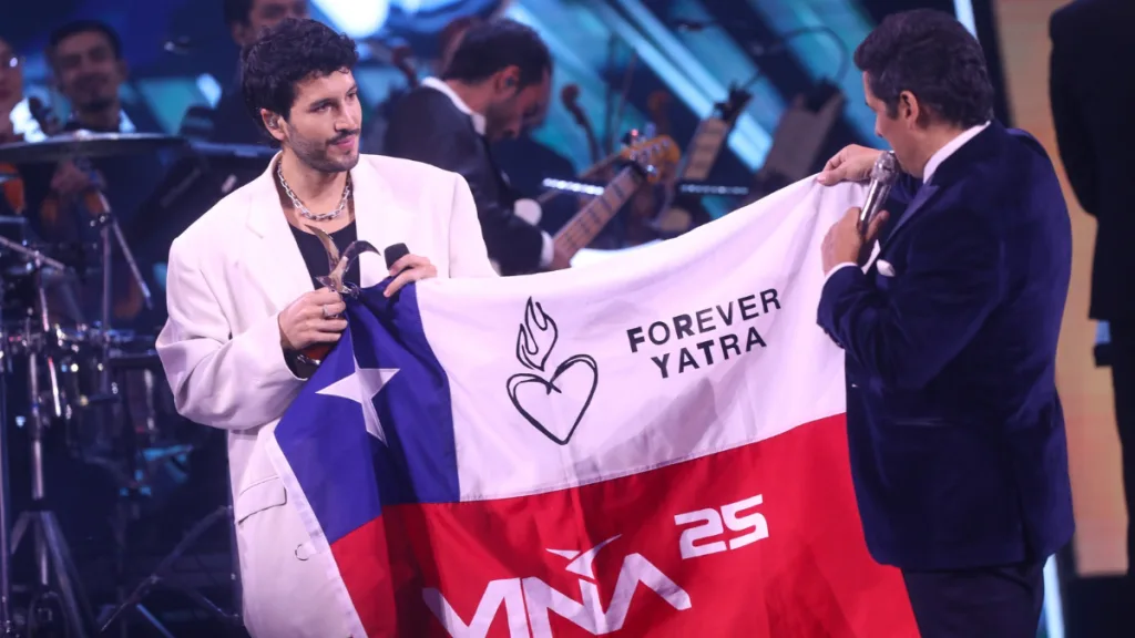 Sebastián Yatra Cierra Con éxito El Festival De Viña 2025 Y Conquista Una Vez Más Al Público Chileno