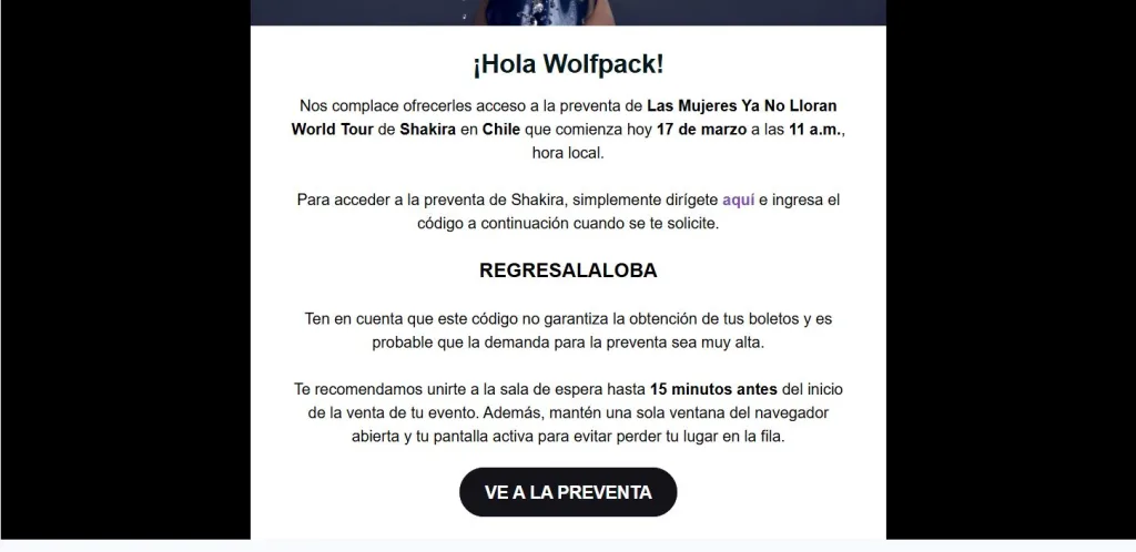 Shakira En Chile 2