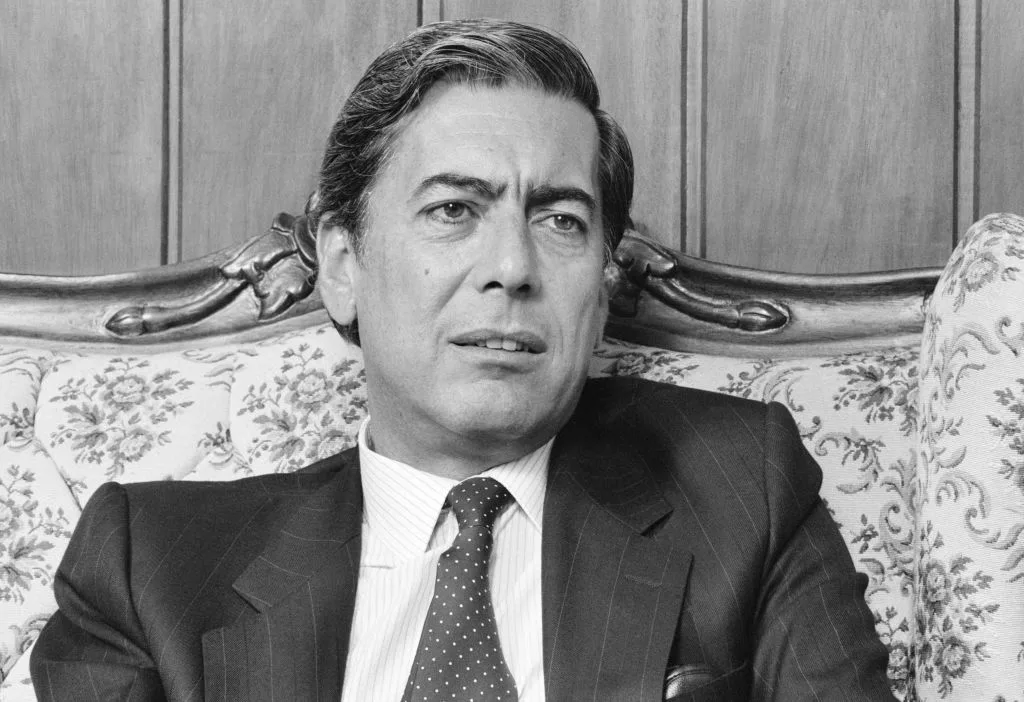 Close Up Of Mario Vargas Llosa
