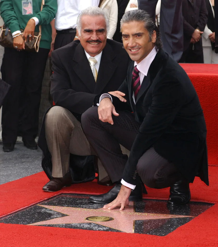Alejandro Fernandez Honored With A Star On The Hollywood Walk Of Fame For His Achievements In Music