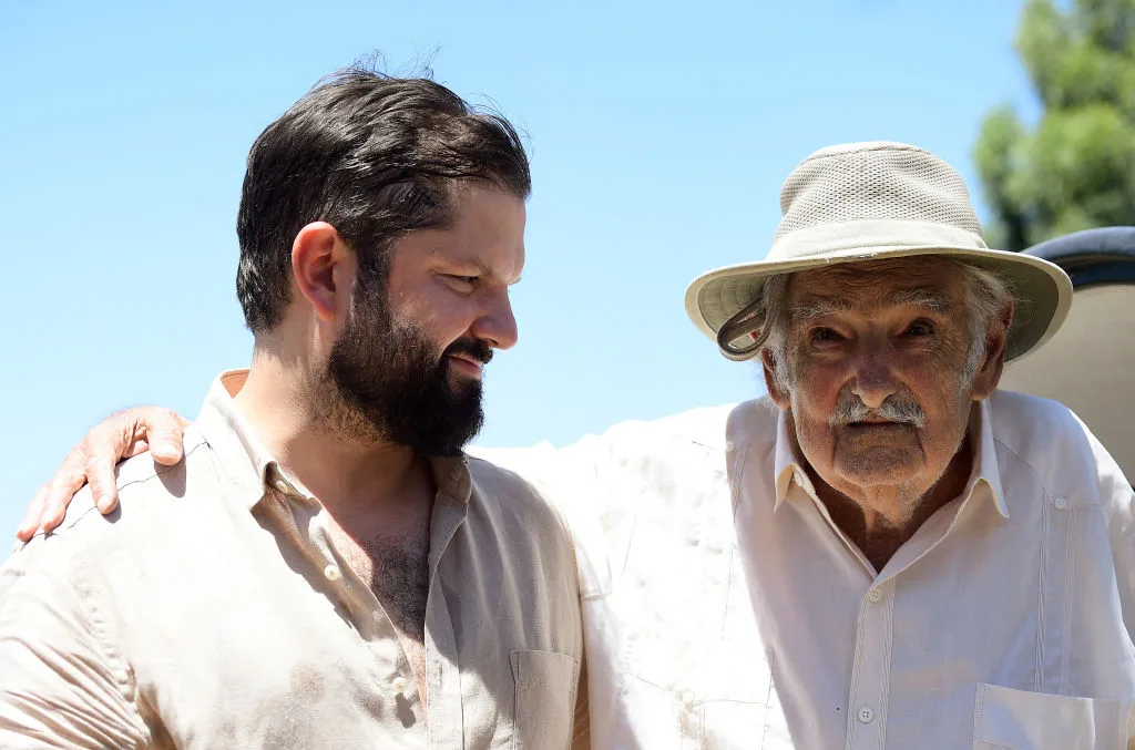 URUGUAY CHILE BORIC MUJICA