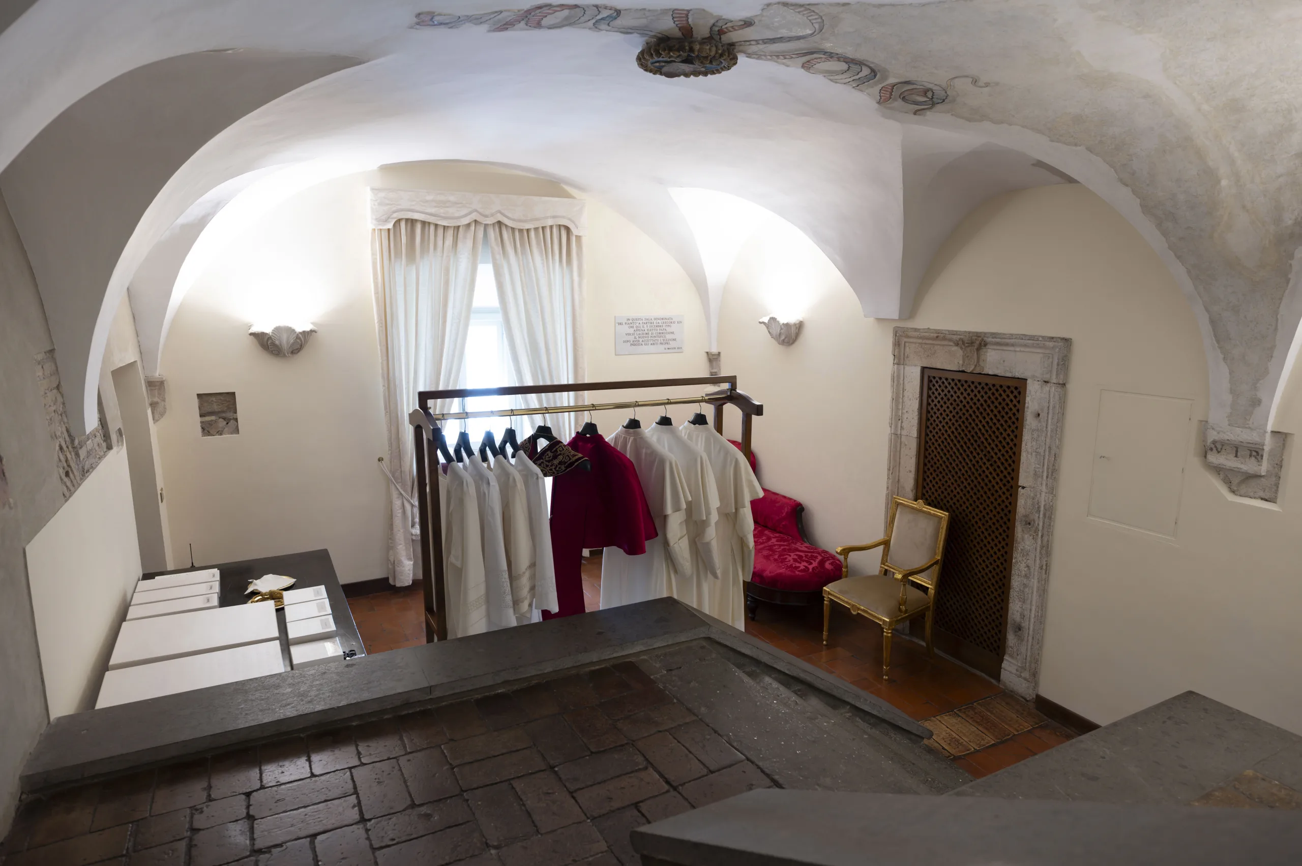 The Sistine Chapel Is Prepared For The Conclave