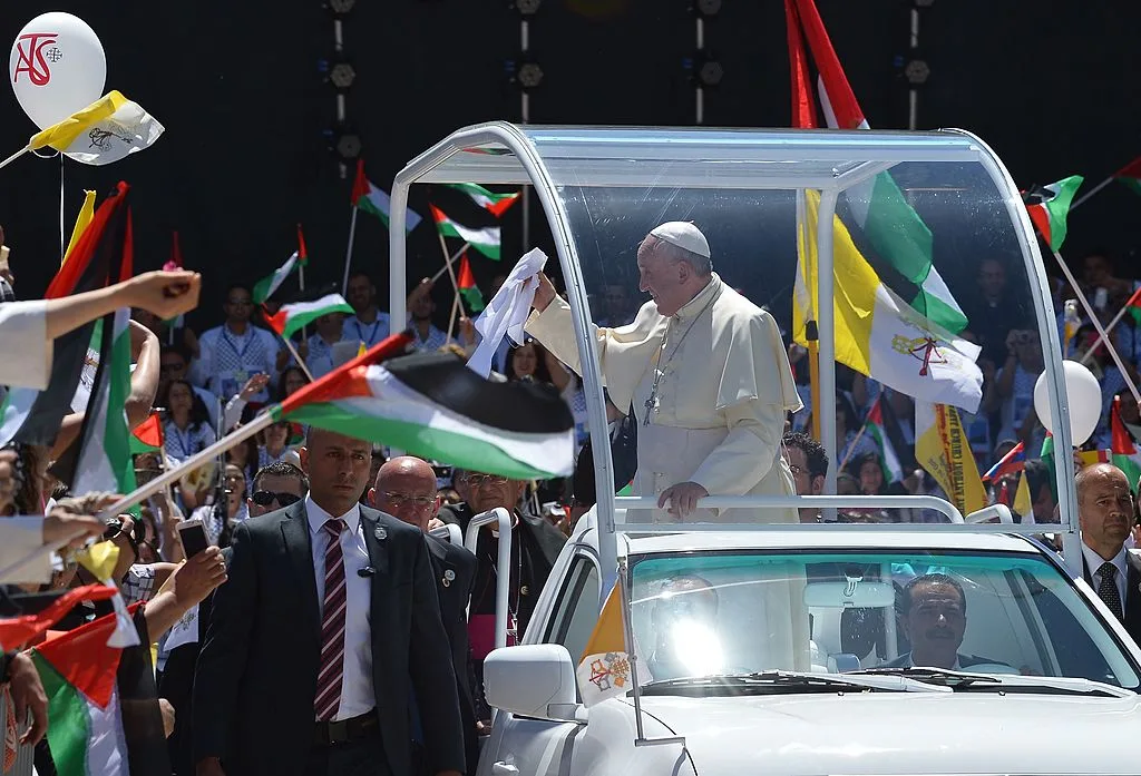 PALESTINIAN ISRAEL VATICAN RELIGION POPE MASS