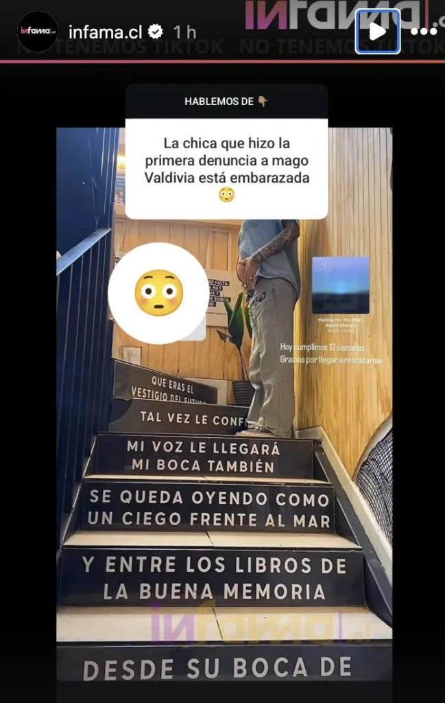 La tatuadora se encontraría embarazada