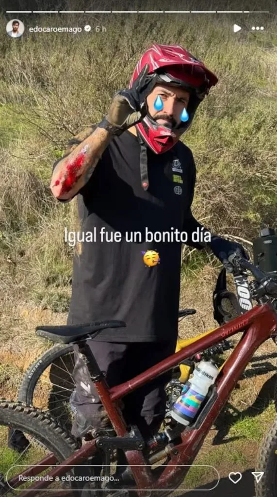 Edo Caroe accidente