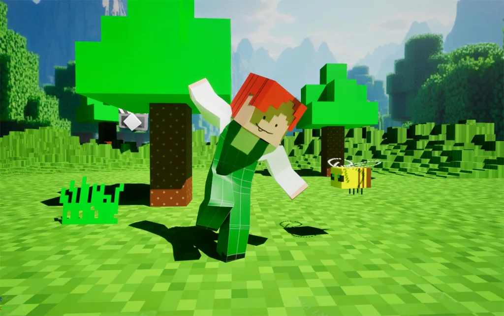 Pinta y Anima Minecraft