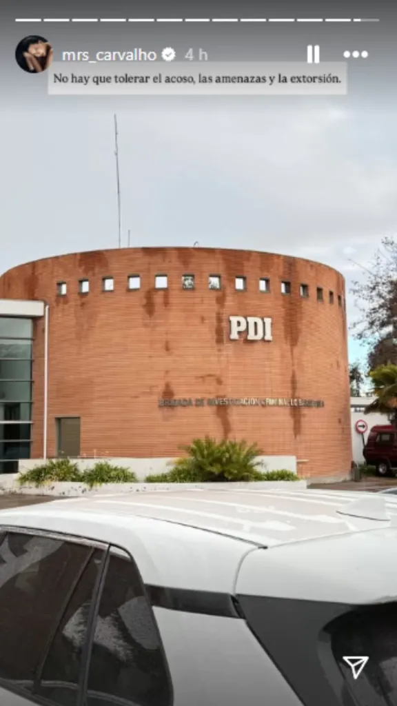 Michelle Carvalho en la PDI