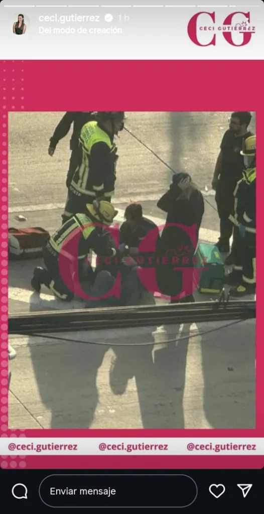 Imágenes del accidente de Coté López