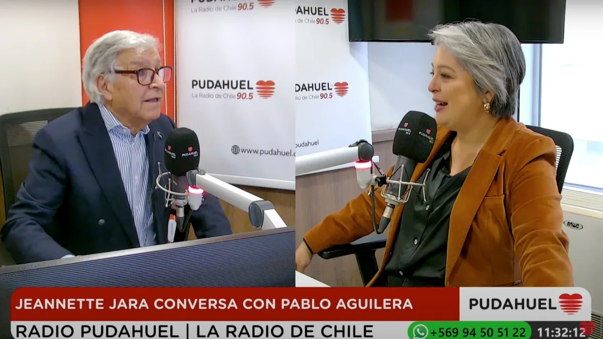 La Candidata Presidencial Jeannette Jara Visitó “La Mañana De Pablo Aguilera” De Radio Pudahuel (1)