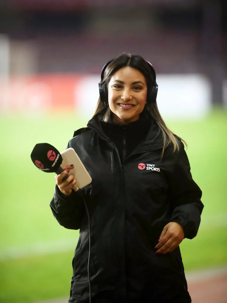Rocío Barraza periodista de TNT Sports