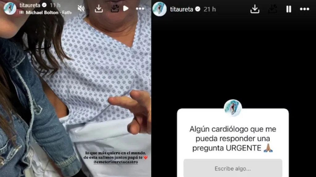 Tita Ureta, hijo de Emeterio Ureta, pide con urgencia un cardiólogo para su padre