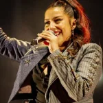 Cantante María José Quintanilla, animadora de Coliseo de Mega