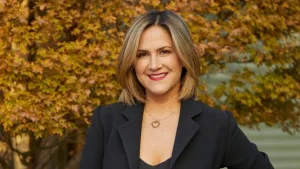 Michelle Adams meteoróloga de Canal 13