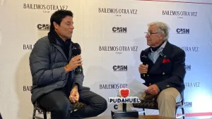 Chayanne junto a Pablo Aguilera