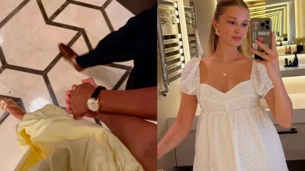 Modelo rusa Alexandra Litvinova pareja de Alexis Sánchez embarazo