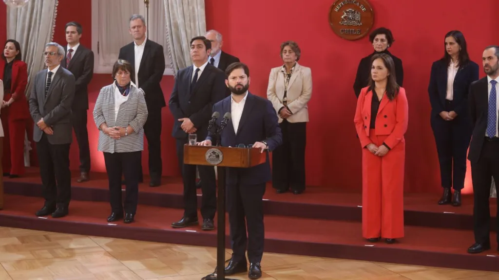 Cambio de Gabinete presidente Gabriel Boric