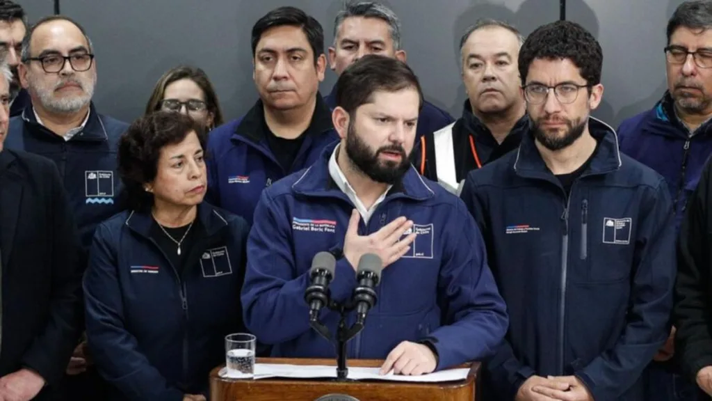 Presidente Boric decreta duelo nacional