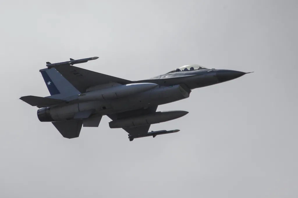 Demostración aérea de la Parada Militar 
