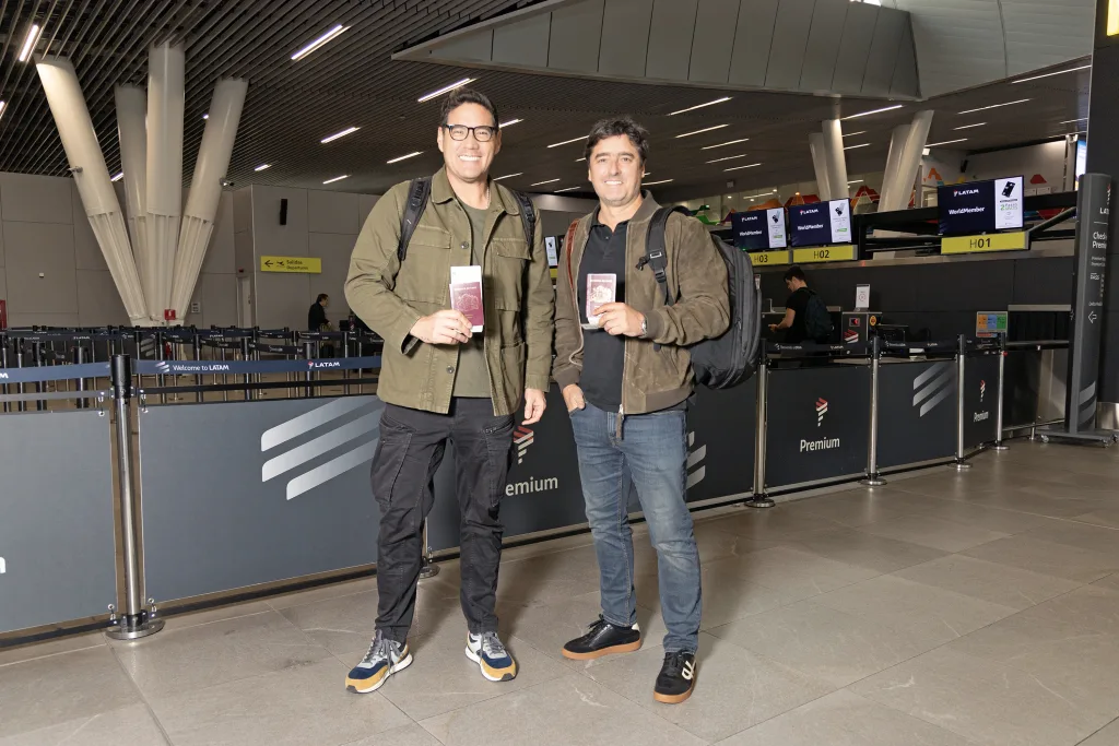 Jorge Zabaleta y Pancho Saavedra. Créditos Canal: 13