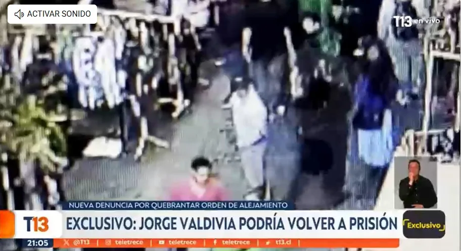 Mago Valdivia Podría Volver A Prisión. Créditos T13