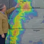 Lluvias en Santiago