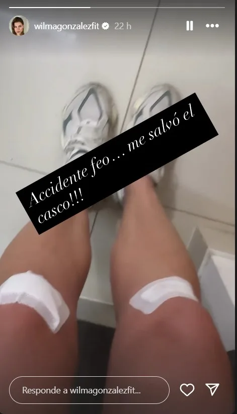 Accidente de Wilma González