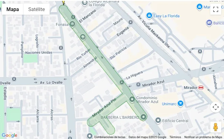 Corte de agua en La Florida 1