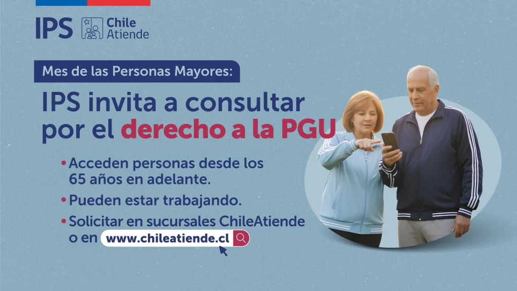 Mes de los adultos mayores y el cobro de la PGU
