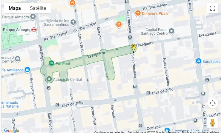 Sin agua en Santiago