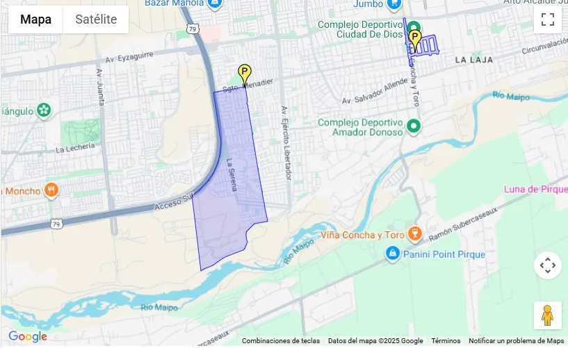 Suspensión programada en Puente Alto