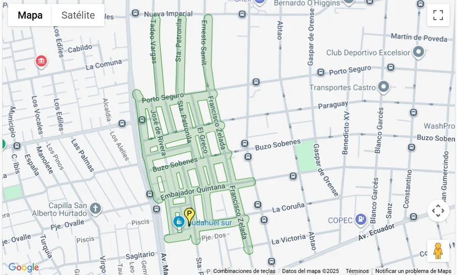 Suspensión hídrica en Estación Central