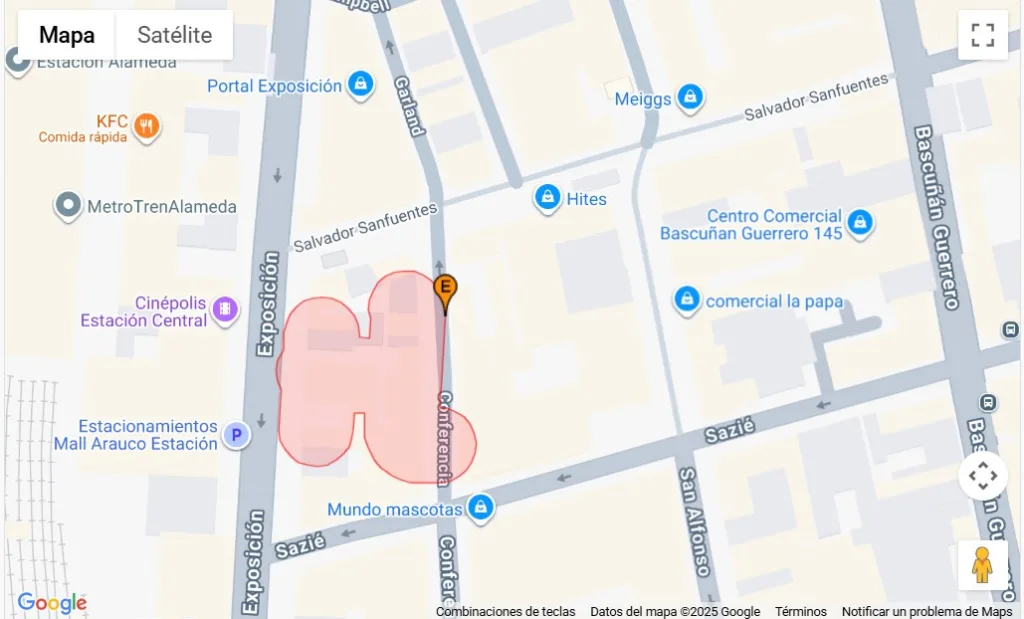 Corte de agua en Estación Central