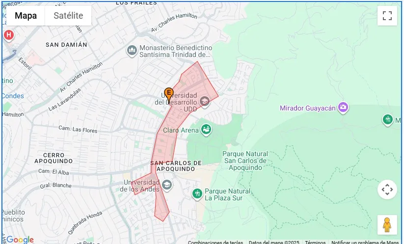 Corte de agua en Las Condes