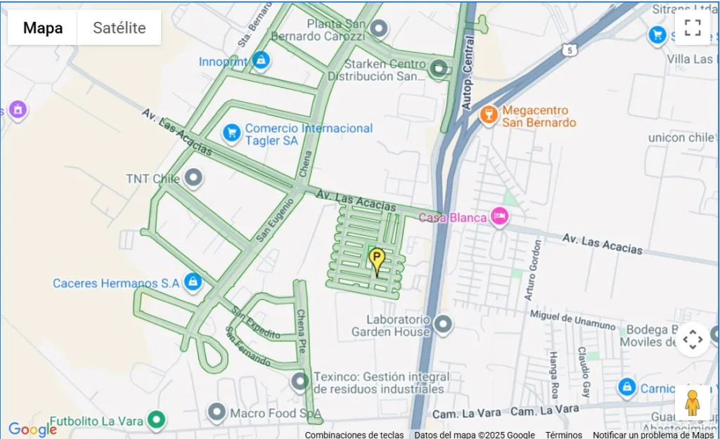 Corte de agua en San Bernardo