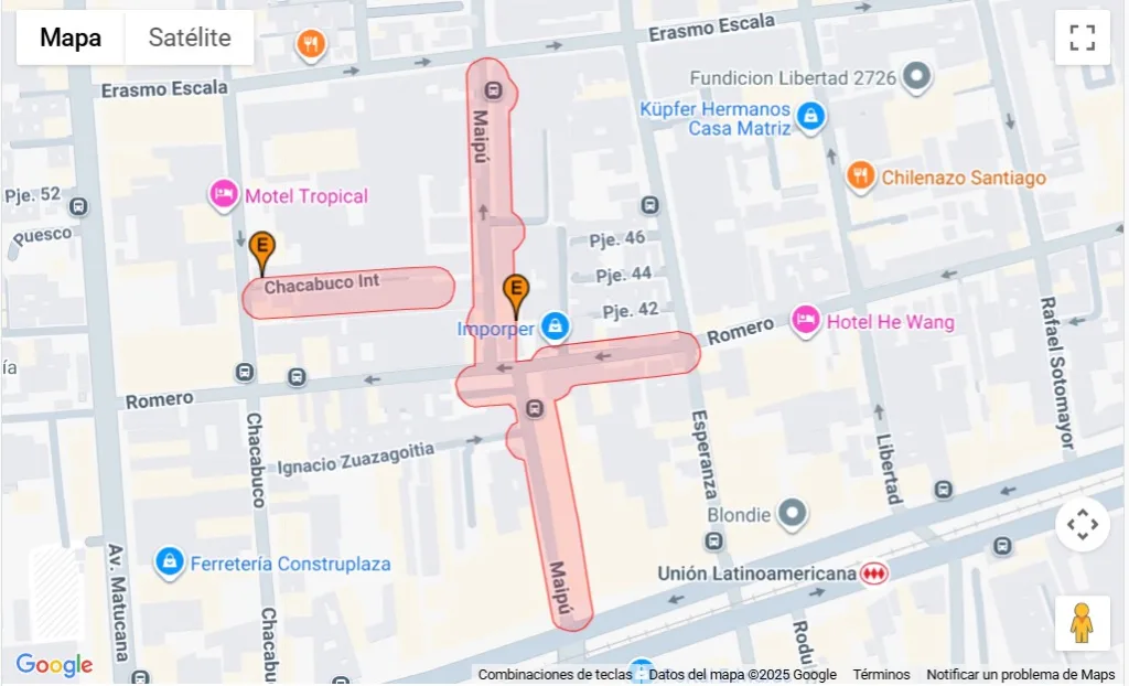 Corte de agua en Santiago