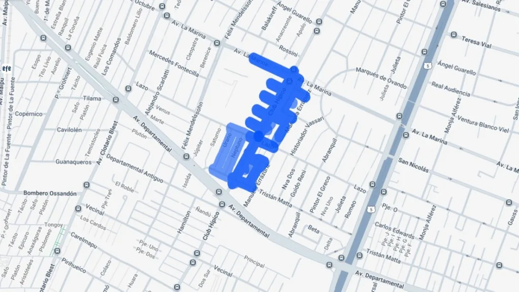 Corte de luz en Pedro Aguirre Cerda