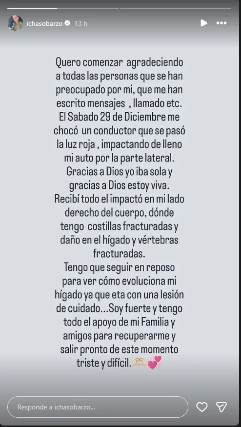 Exchica Rojo Icha Sobarzo