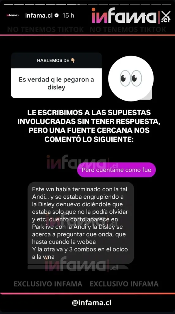 Portal Infama acerca de Disley Ramos