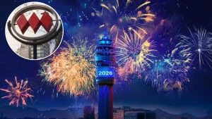Horario del Metro de Santiago en la fiesta de fin de año en la Torre Entel