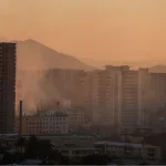 Humo en Santiago