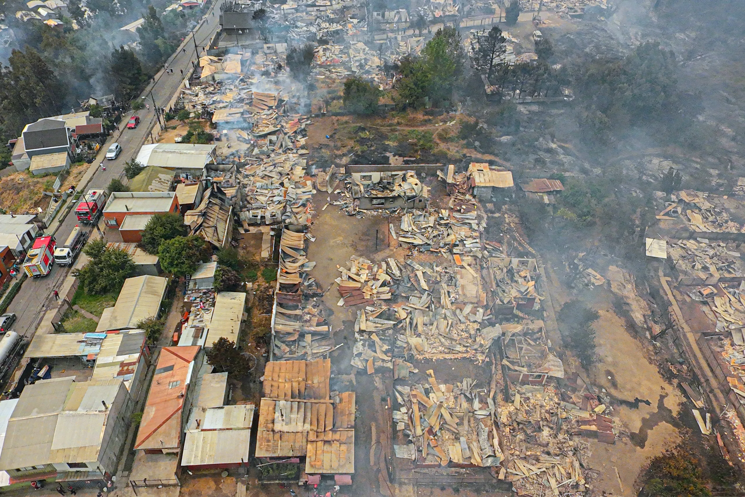 PENCO : Incendio Forestal