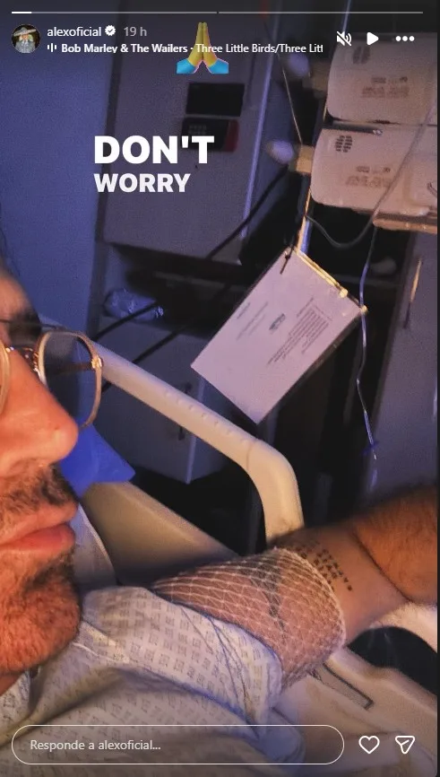 Cantante Alejandro Fernández hospitalizado