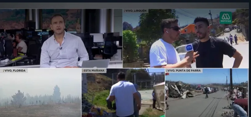 Cantante Kanela de Noche de Brujas por los incendios en Lirquén, Penco.