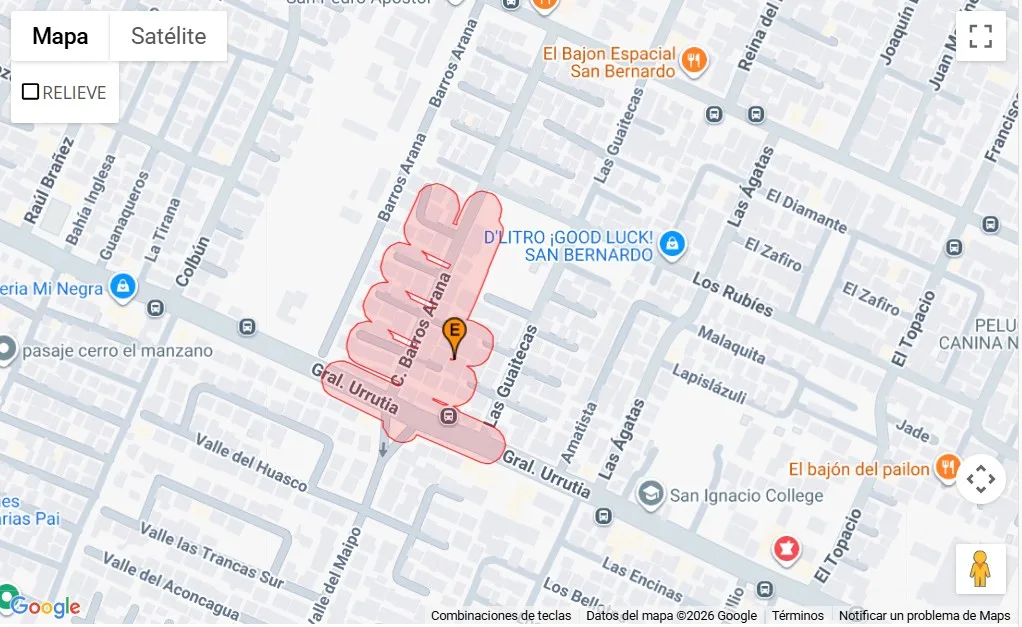 Corte de agua en San Bernardo