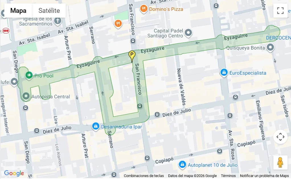 Corte de agua en Santiago