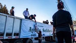 Afectados incendios en el sur