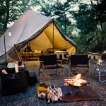 Camping en verano cerca de Santiago