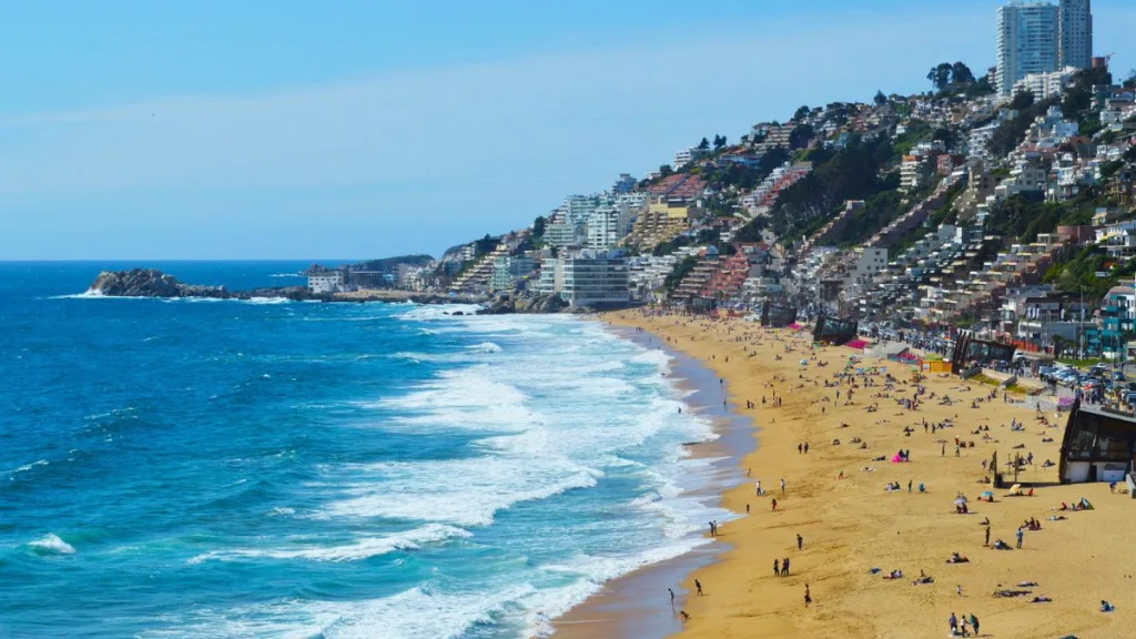 Playas para bañarse cerca de Santiago