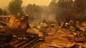 Víctimas de incendios en Penco estafas